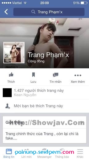 Ảnh sex gái THPT khoe vú trên facebook